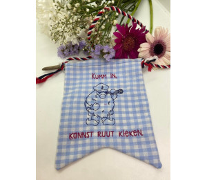 Stickserie ITH - Seebär Gnome Wimpel